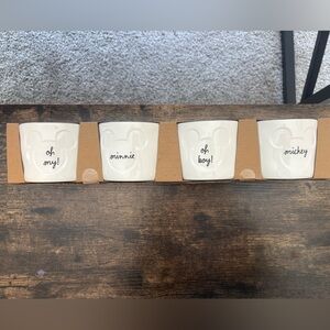 Rae Dunn Mickey Ramekin Set